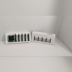 Department 56 Heritage Christmas Village with this Wrought Iron Fence Extension